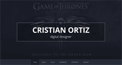 Desktop Screenshot of digitaldesigner.cristianortiz.com